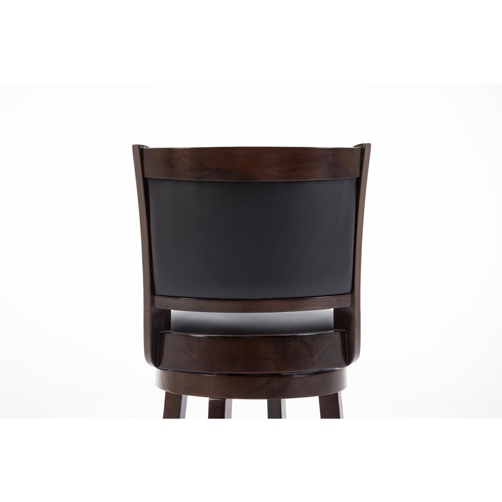 Augusta Swivel Counter Stool - Cappuccino