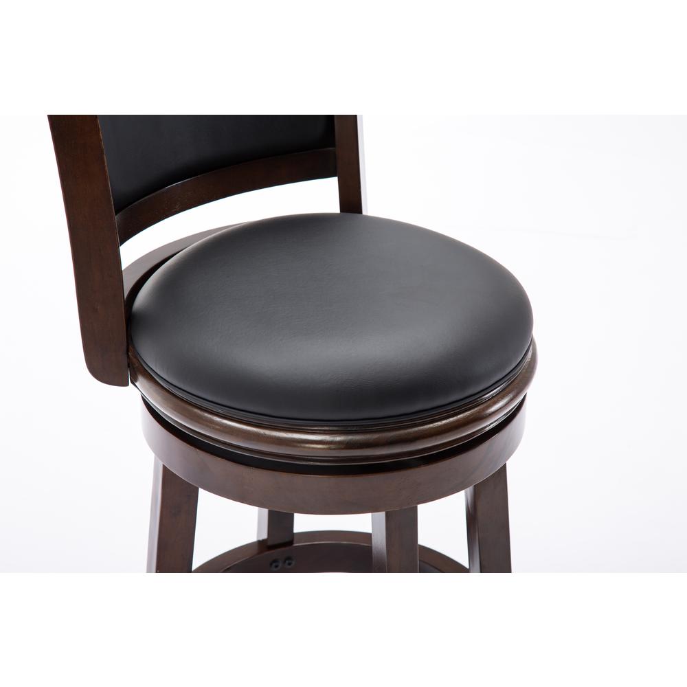 Augusta Swivel Counter Stool - Cappuccino