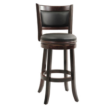29" Augusta Swivel Stool, Cappuccino