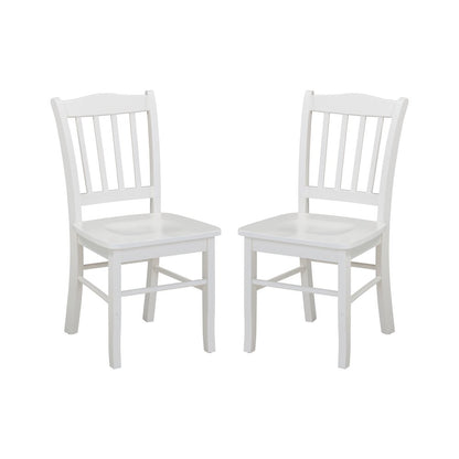 Shaker Dining Chairs, Set of 2 – Cream Finish