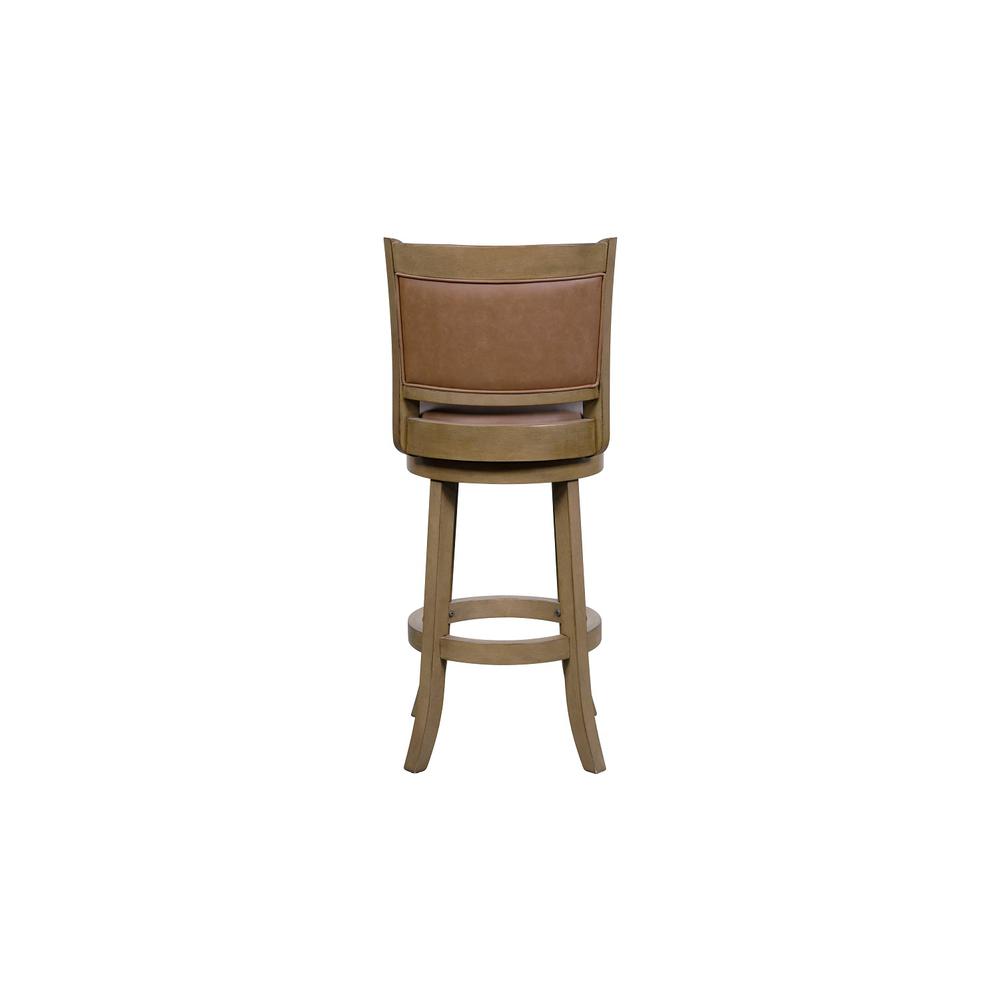 Augusta 26" Swivel Counter Stool - Distressed Sandrift