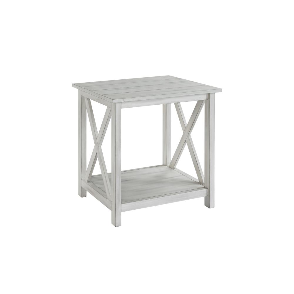 Jamestown End Table - Antique White