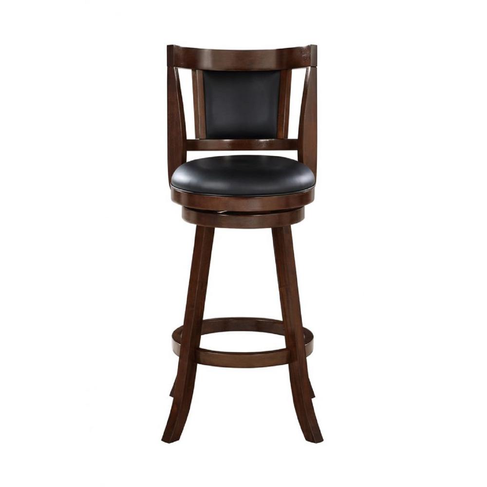 Avianna Swivel Counter Stool - Cappuccino