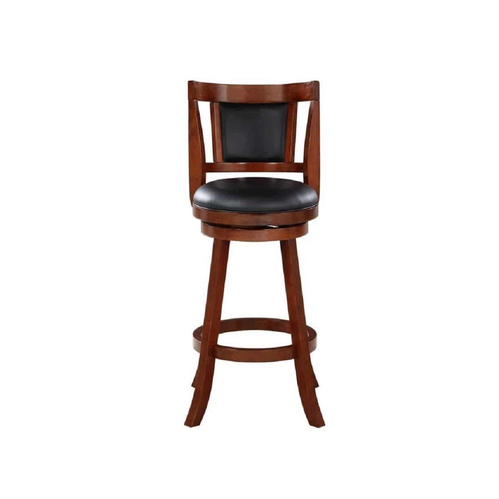 Avianna Swivel Counter Stool - Cherry