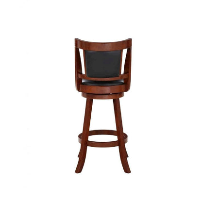 Avianna Swivel Counter Stool - Cherry