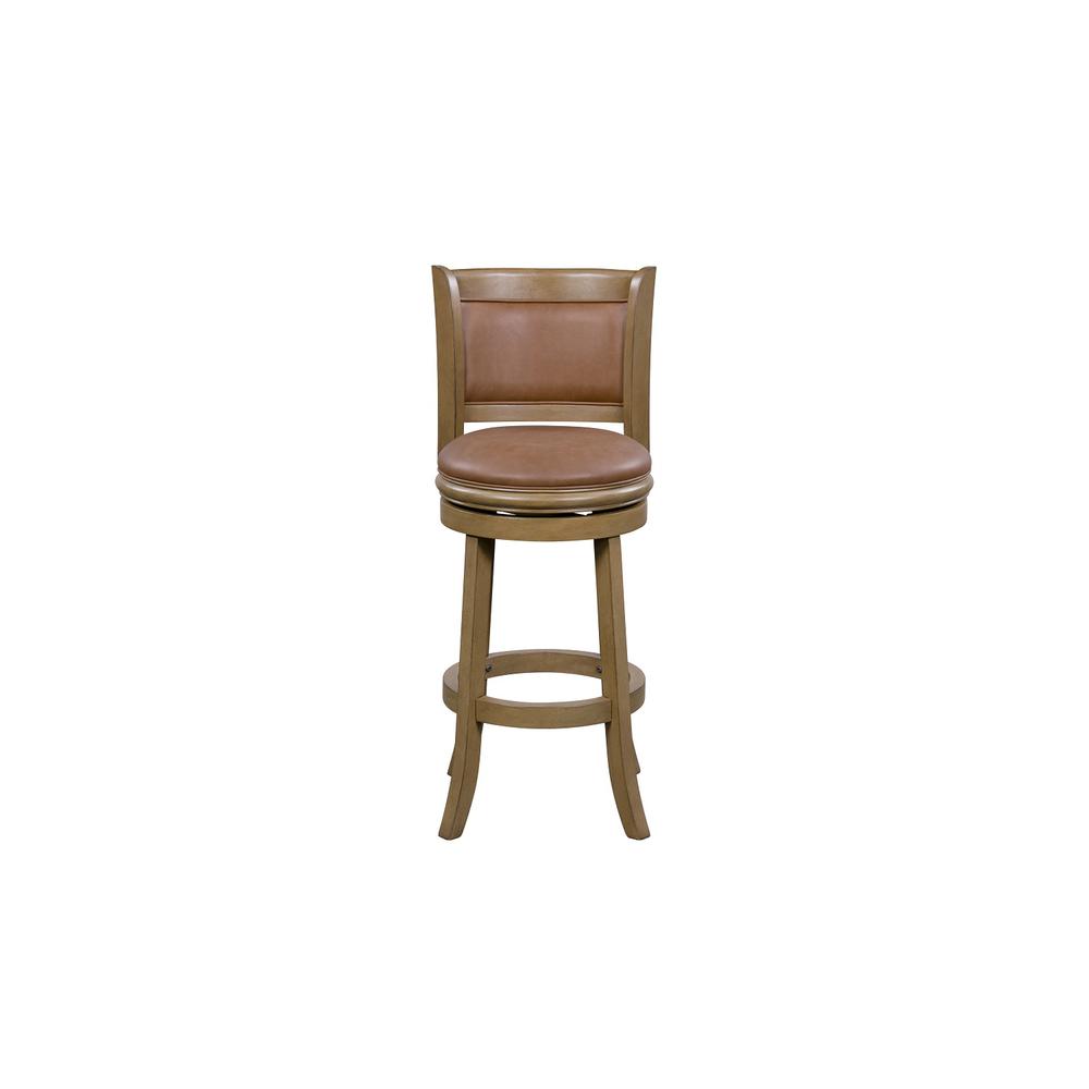 Augusta 26" Swivel Counter Stool - Distressed Sandrift