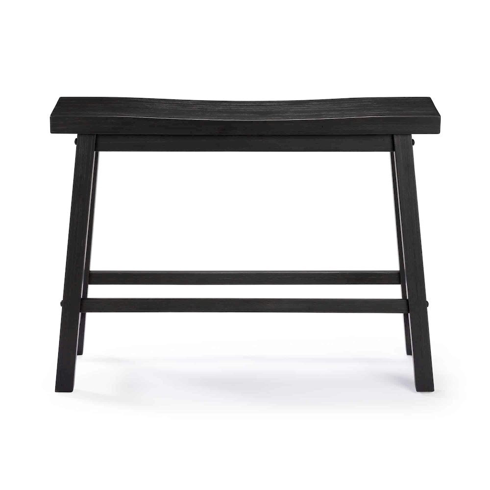 Sonoma Backless Bench - Black Charcoal