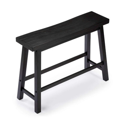 Sonoma Backless Bench - Black Charcoal