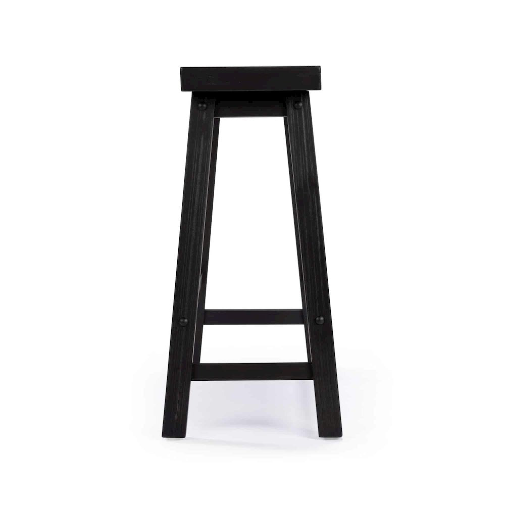 Sonoma Backless Bench - Black Charcoal
