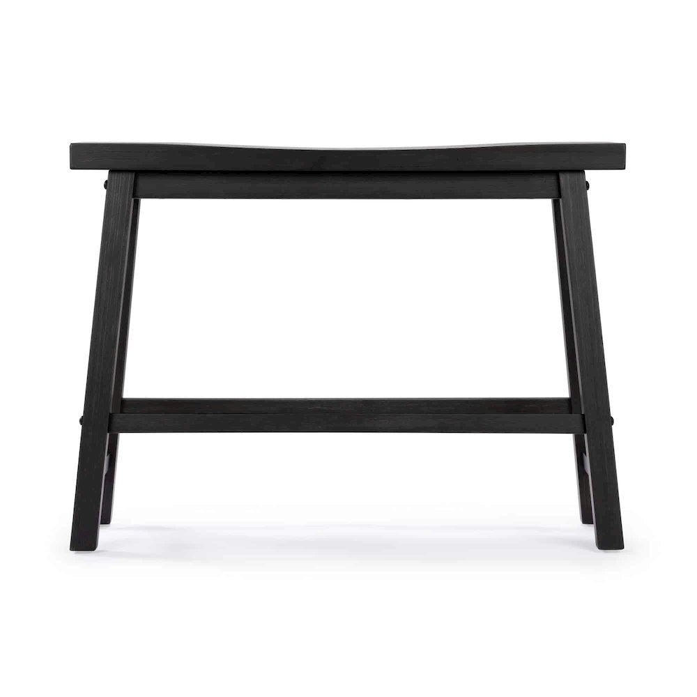 Sonoma Backless Bench - Black Charcoal
