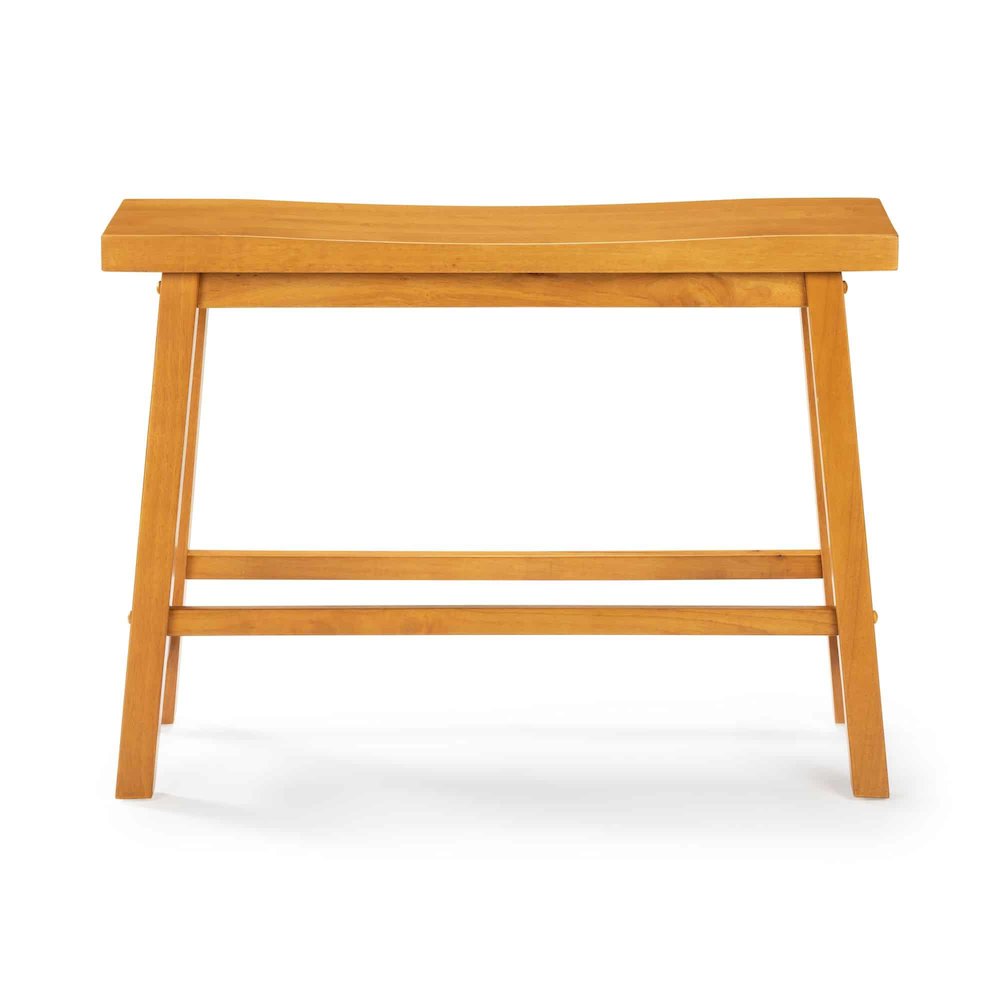 Sonoma Backless Bench - Honey Oak