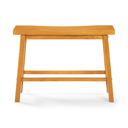 Sonoma Backless Bench - Honey Oak