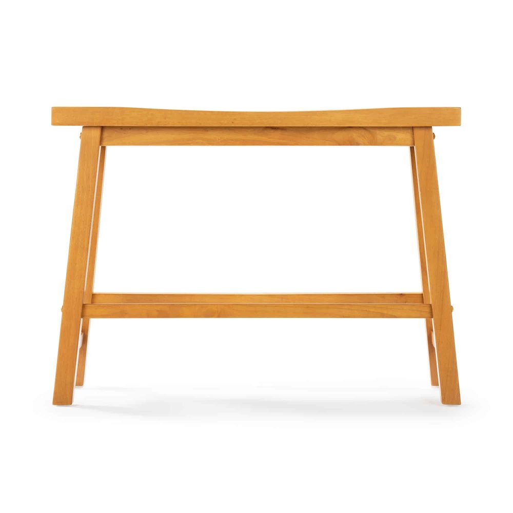 Sonoma Backless Bench - Honey Oak
