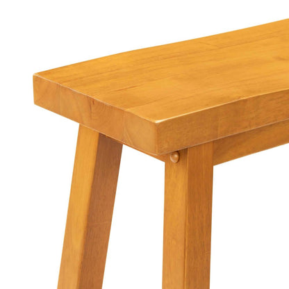 Sonoma Backless Bench - Honey Oak