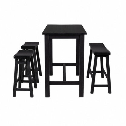 Sonoma 4pc Pub Set - Black Charcoal