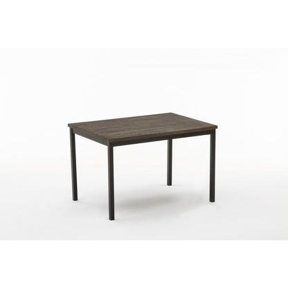Americano Dining Table - Distressed Black Walnut Finish