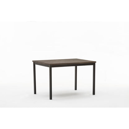 Americano Dining Table - Distressed Black Walnut Finish