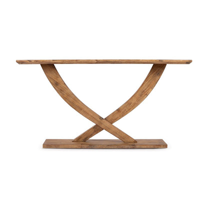 Rasmus Console Table - Barnwood Wire-Brush