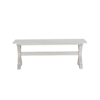 Jamestown Dining Bench - Antique White