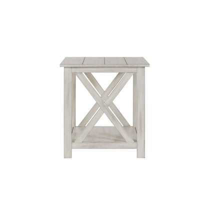 Jamestown Side Table - Antique White