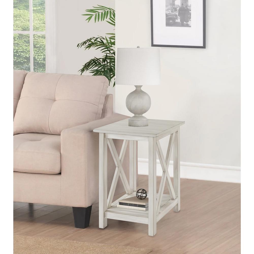 Jamestown Side Table - Antique White