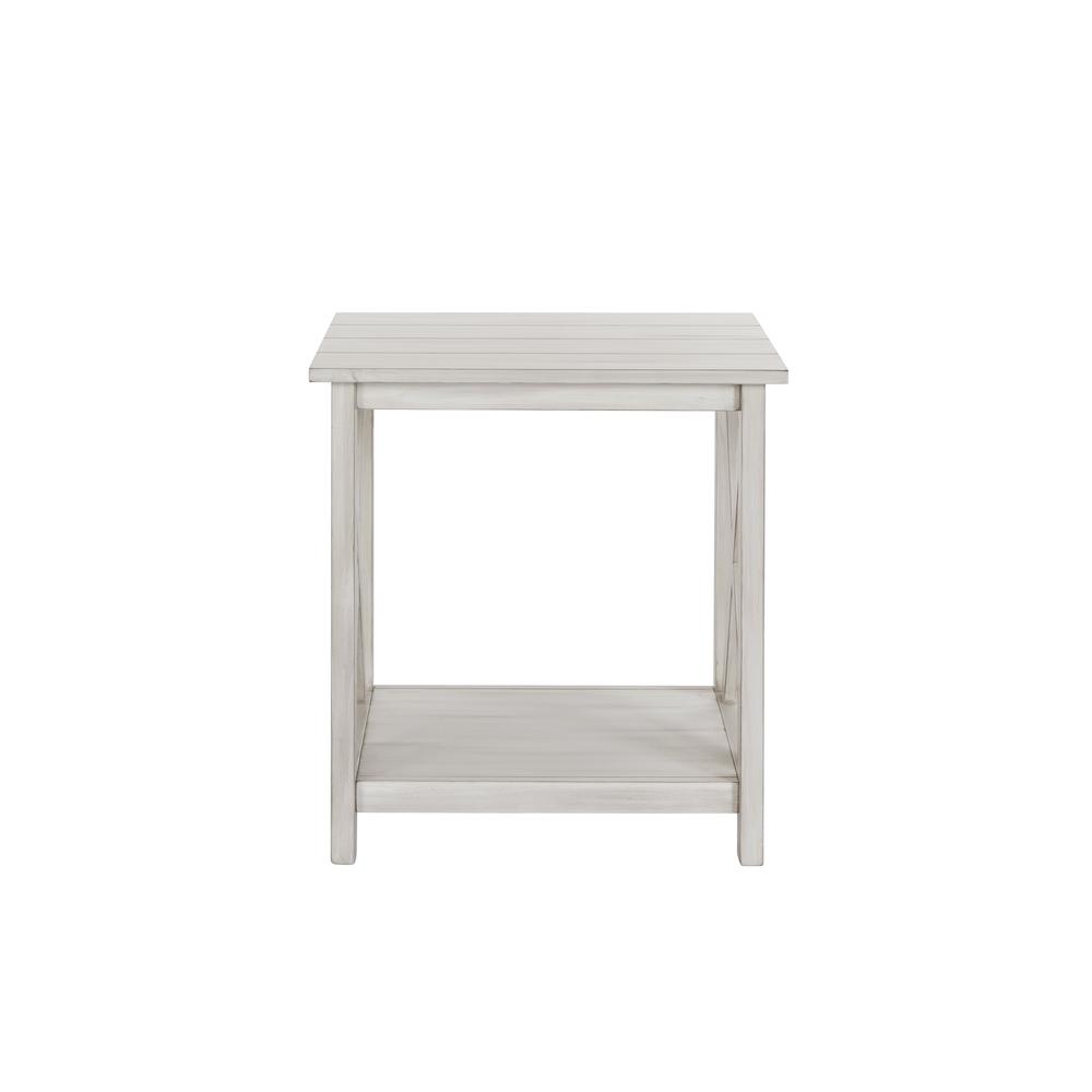 Jamestown End Table - Antique White