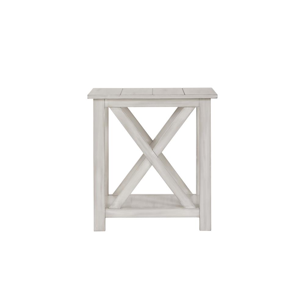 Jamestown End Table - Antique White