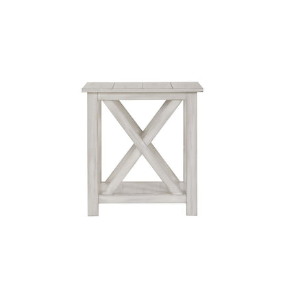 Jamestown End Table - Antique White
