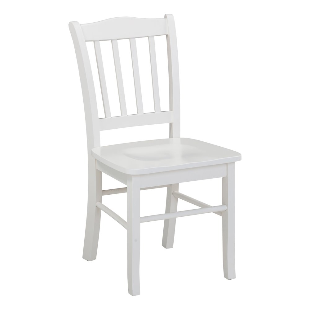 Shaker Dining Chairs, Set of 2 – Cream Finish