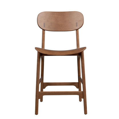 Solvang Wood Counter Stool - Brown Ale Finish