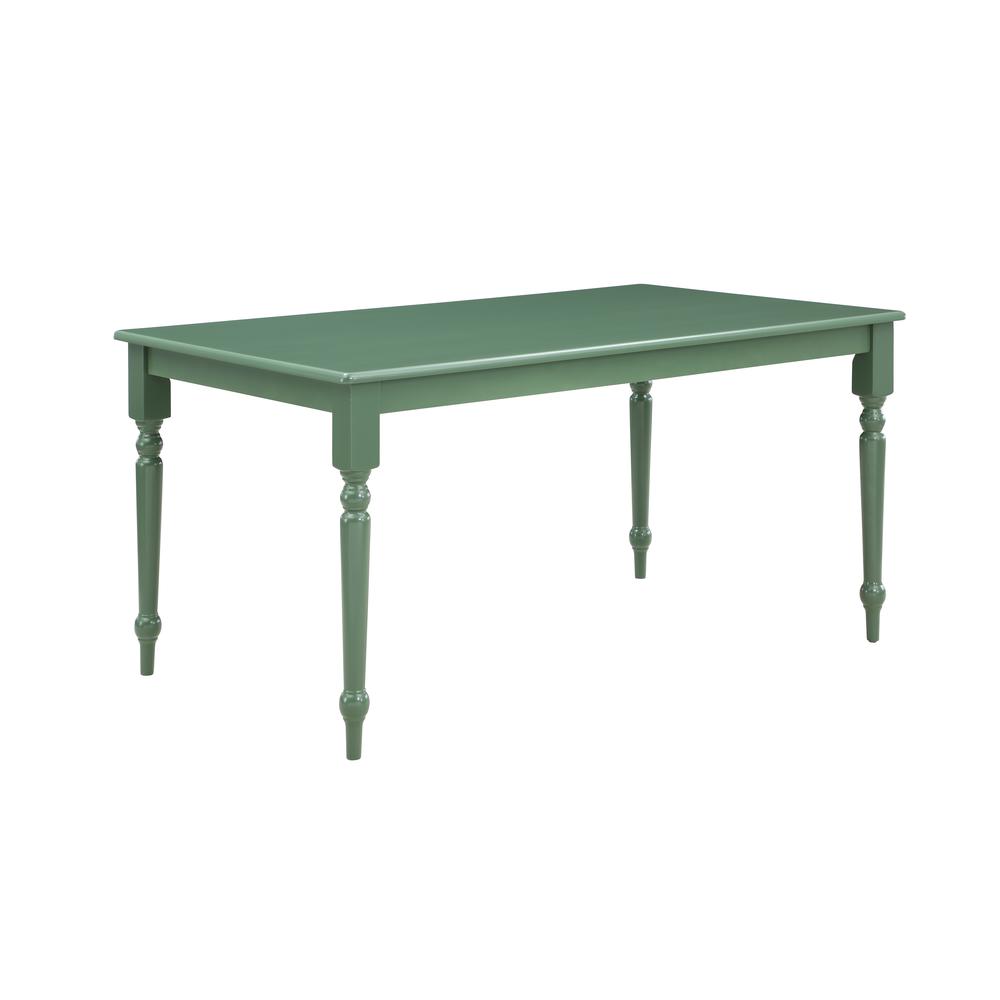 Carolina 6-Piece Dining Set - Equestrian Green