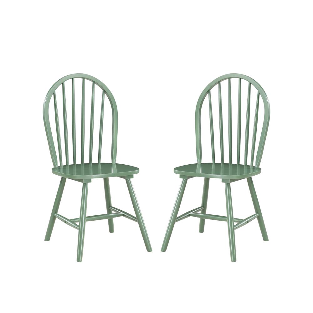 Carolina 6-Piece Dining Set - Equestrian Green