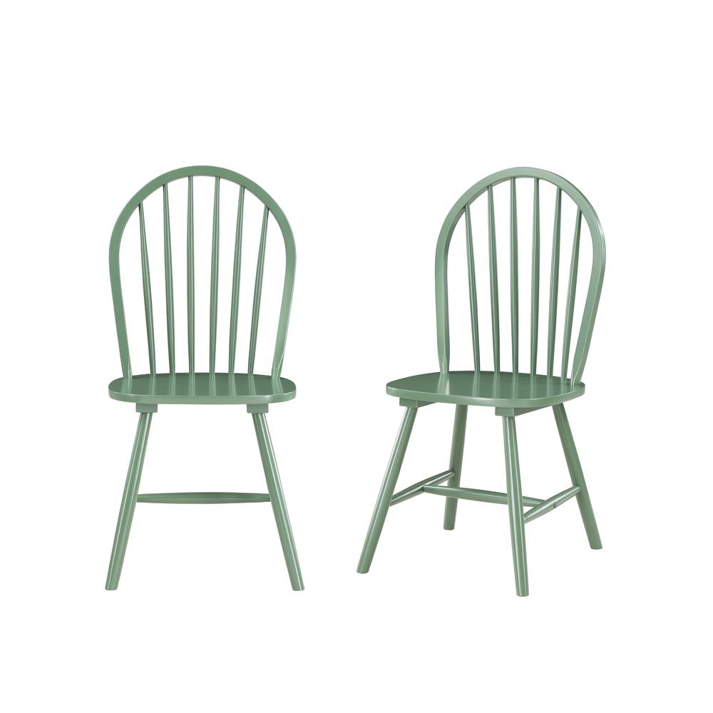 Carolina 6-Piece Dining Set - Equestrian Green