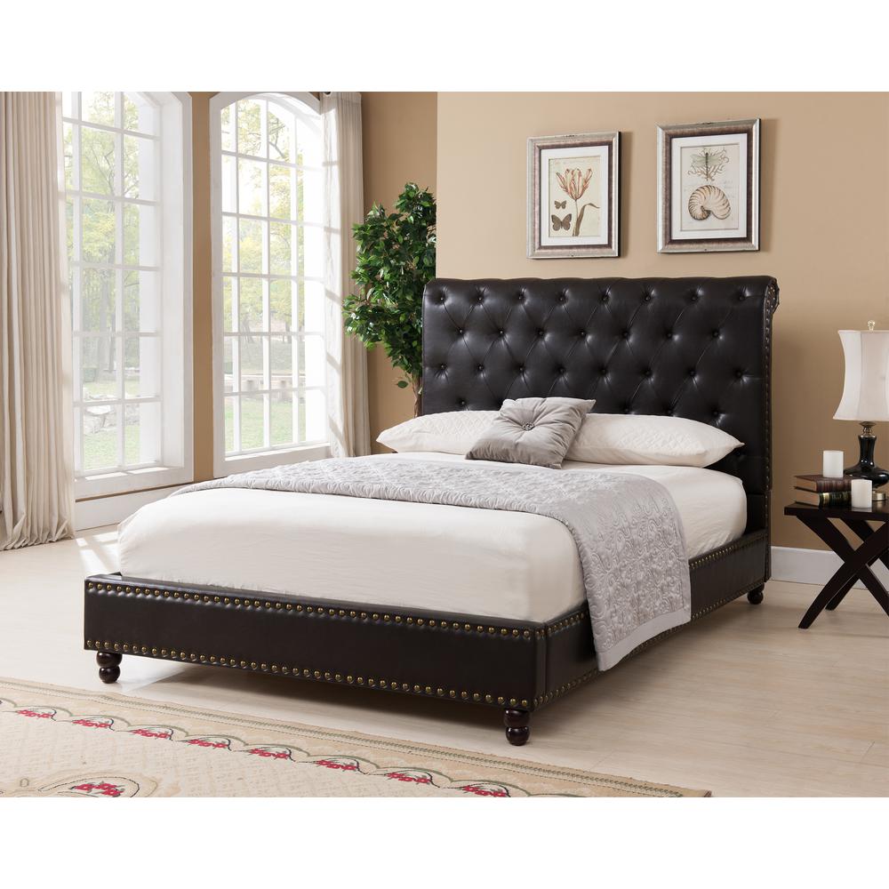 Wentworth Bed- King, Brown [SET]