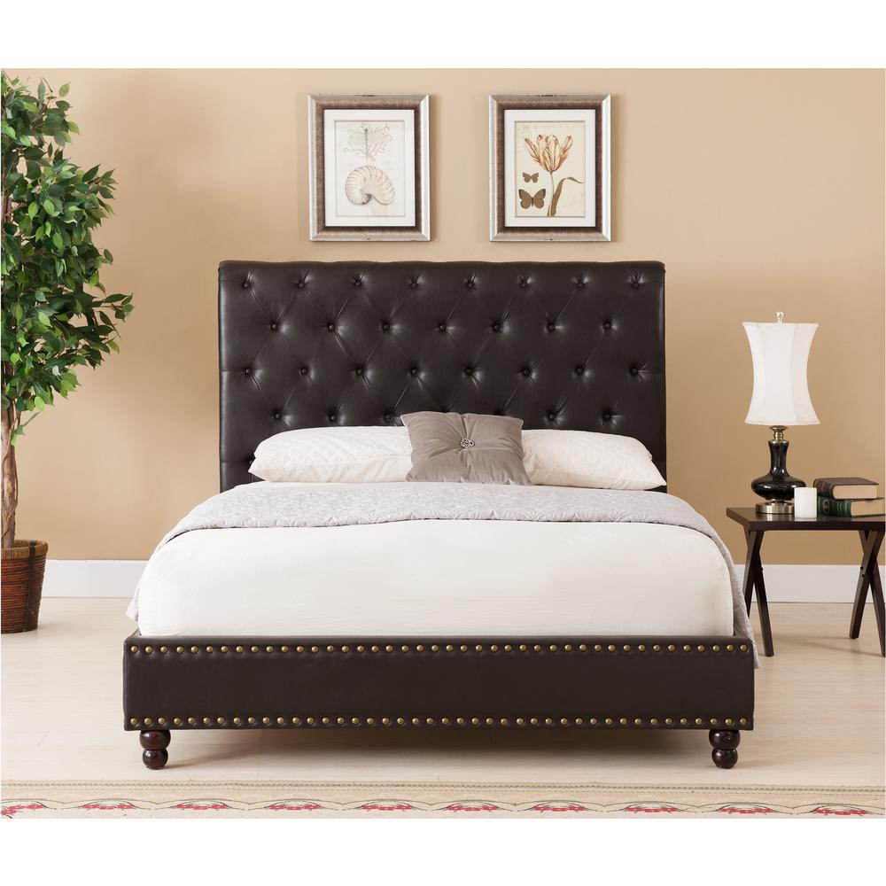 Wentworth Bed- King, Brown [SET]