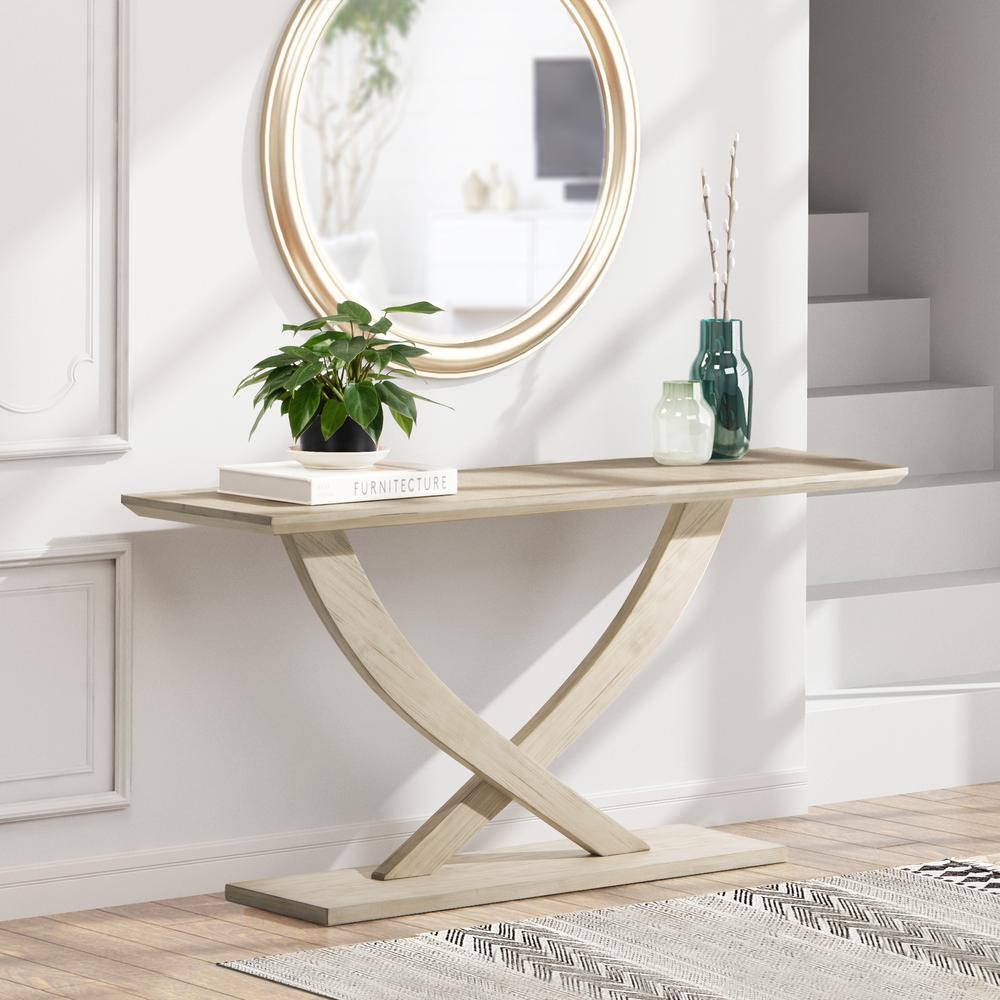 Rasmus Console Table - Whitewash