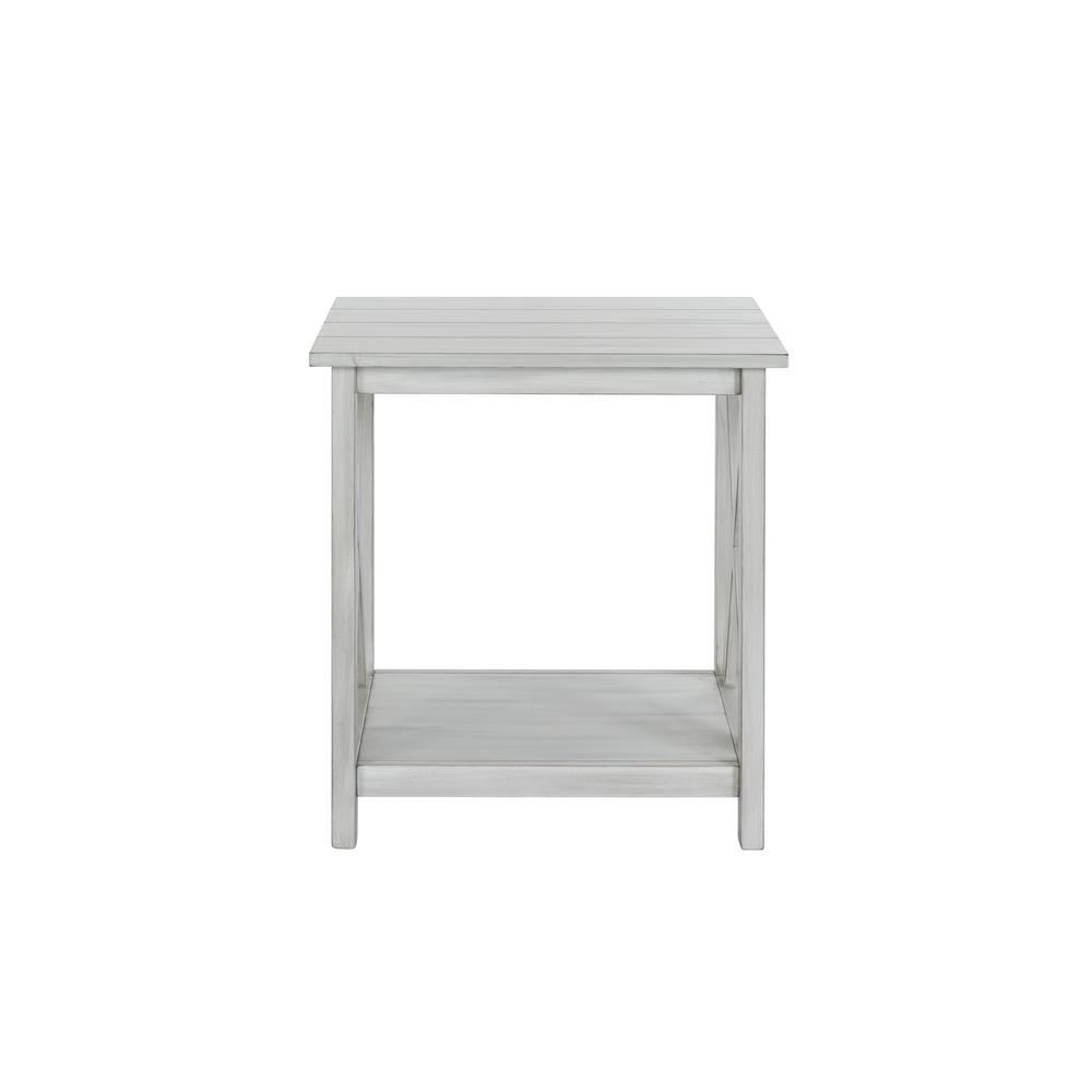Jamestown End Table - Antique White