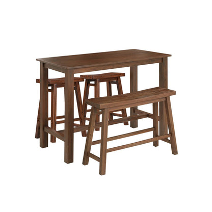 Sonoma 4pc Pub Set - Chestnut Wire-Brush Finish