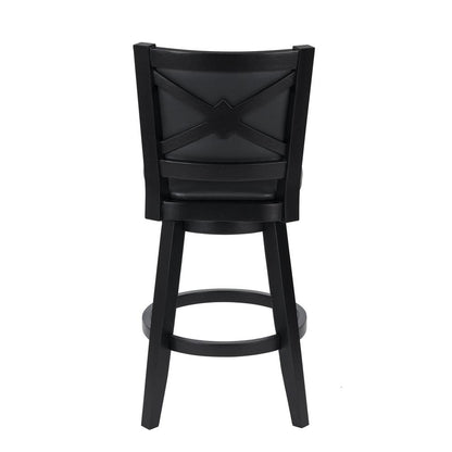 Broadmoor Bar Height Swivel Stool - Black