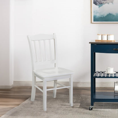 Shaker Dining Chairs, Set of 2 – Cream Finish