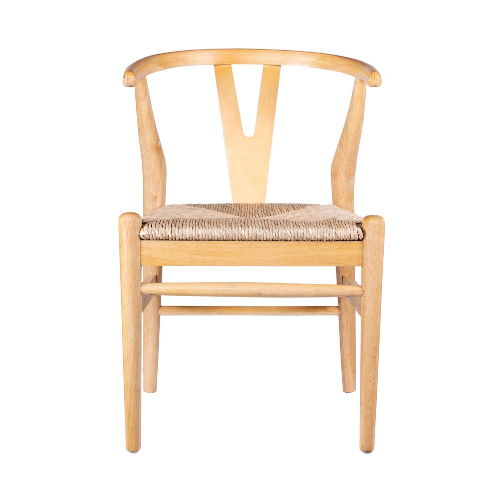 Wishbone Dining Chairs - Set of 2 - Natural Finish