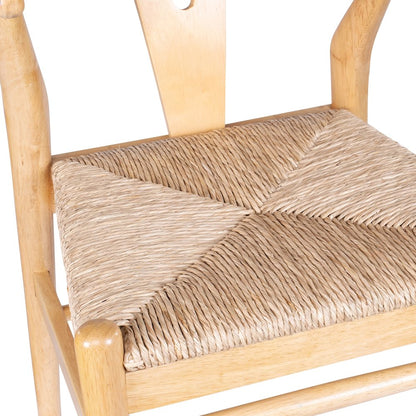 Wishbone Dining Chairs - Set of 2 - Natural Finish