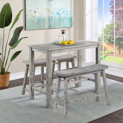 Sonoma 4pc Pub Set - Storm Gray Wire-Brush Finish
