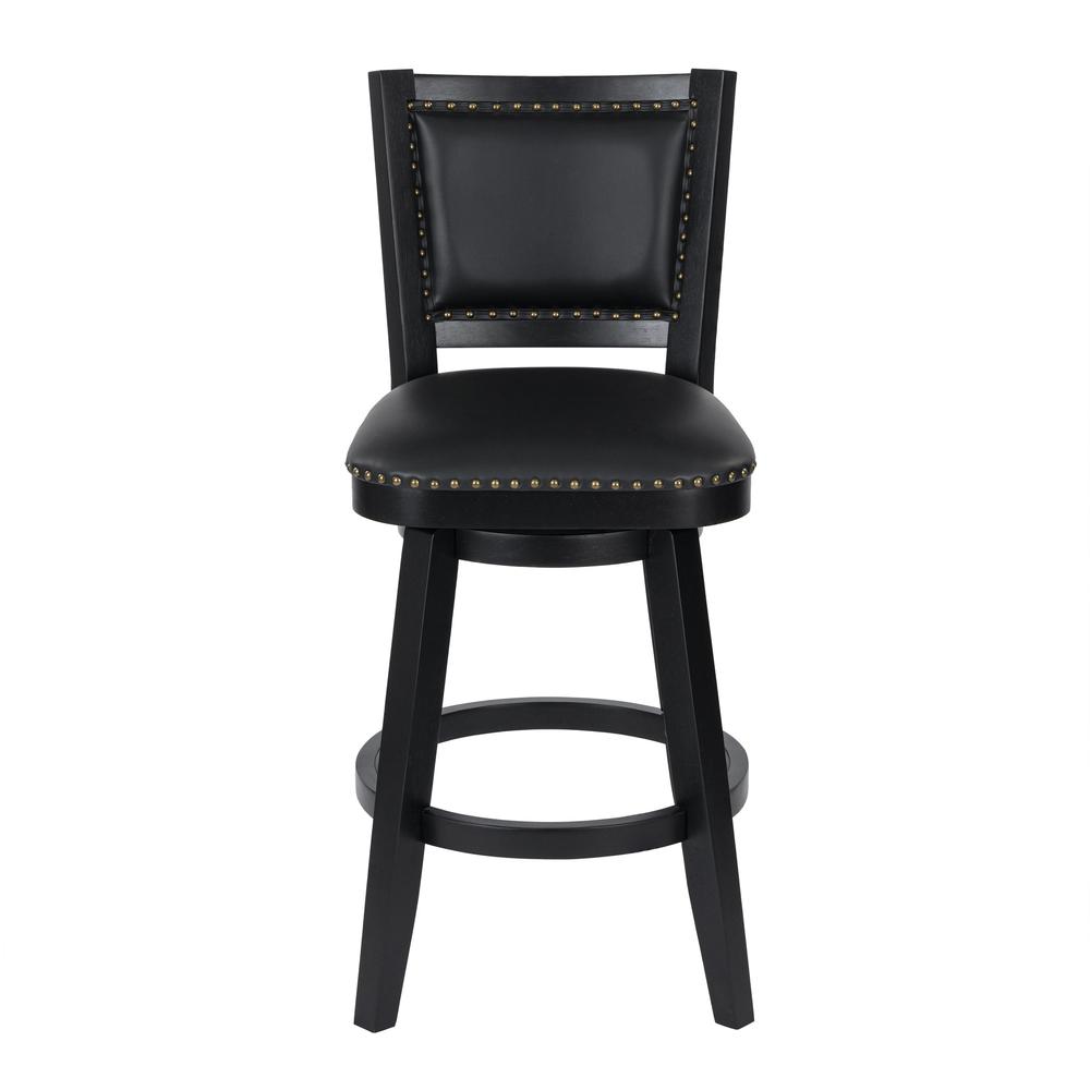 Broadmoor Bar Height Swivel Stool - Black