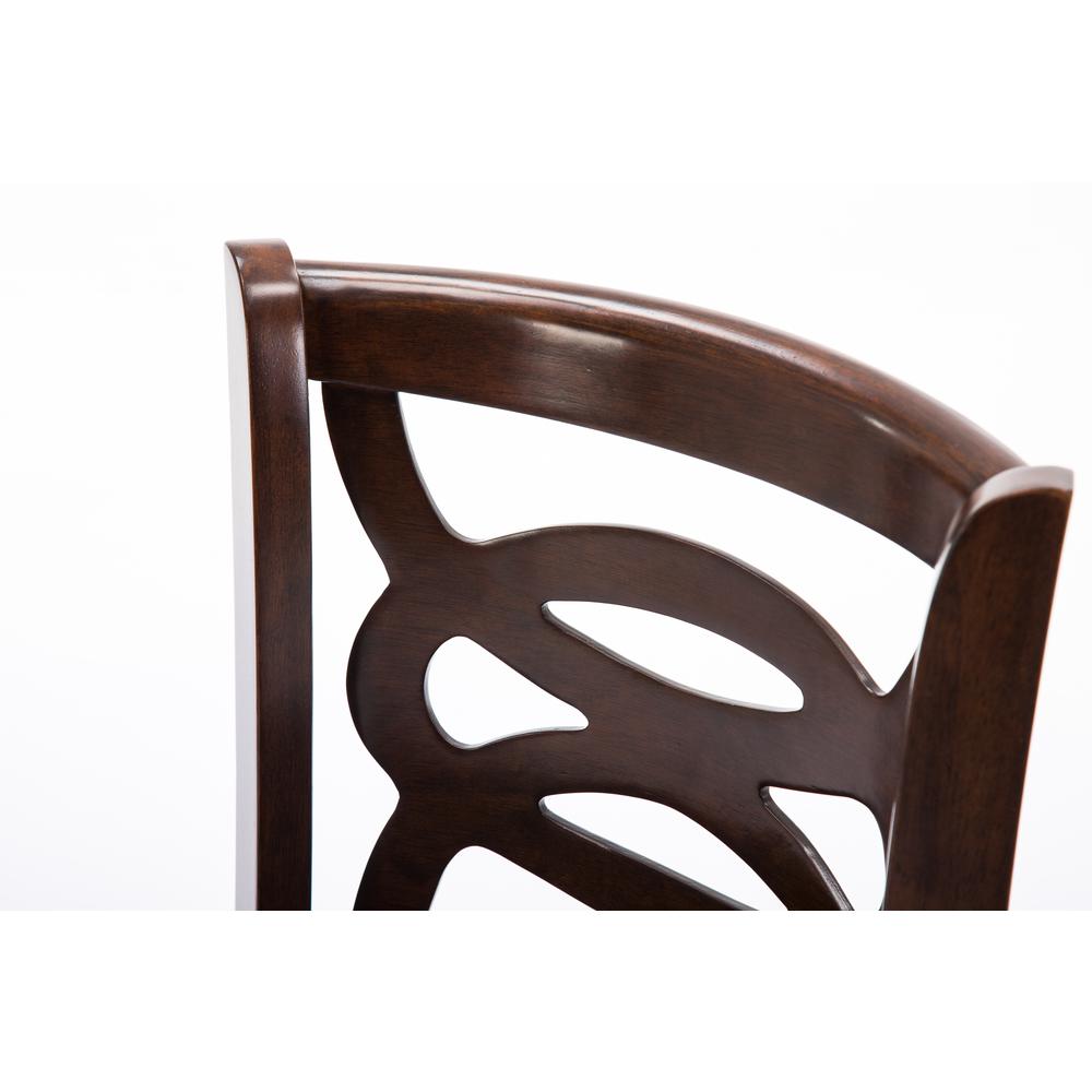 Seina Swivel Counter Stool - Cappuccino