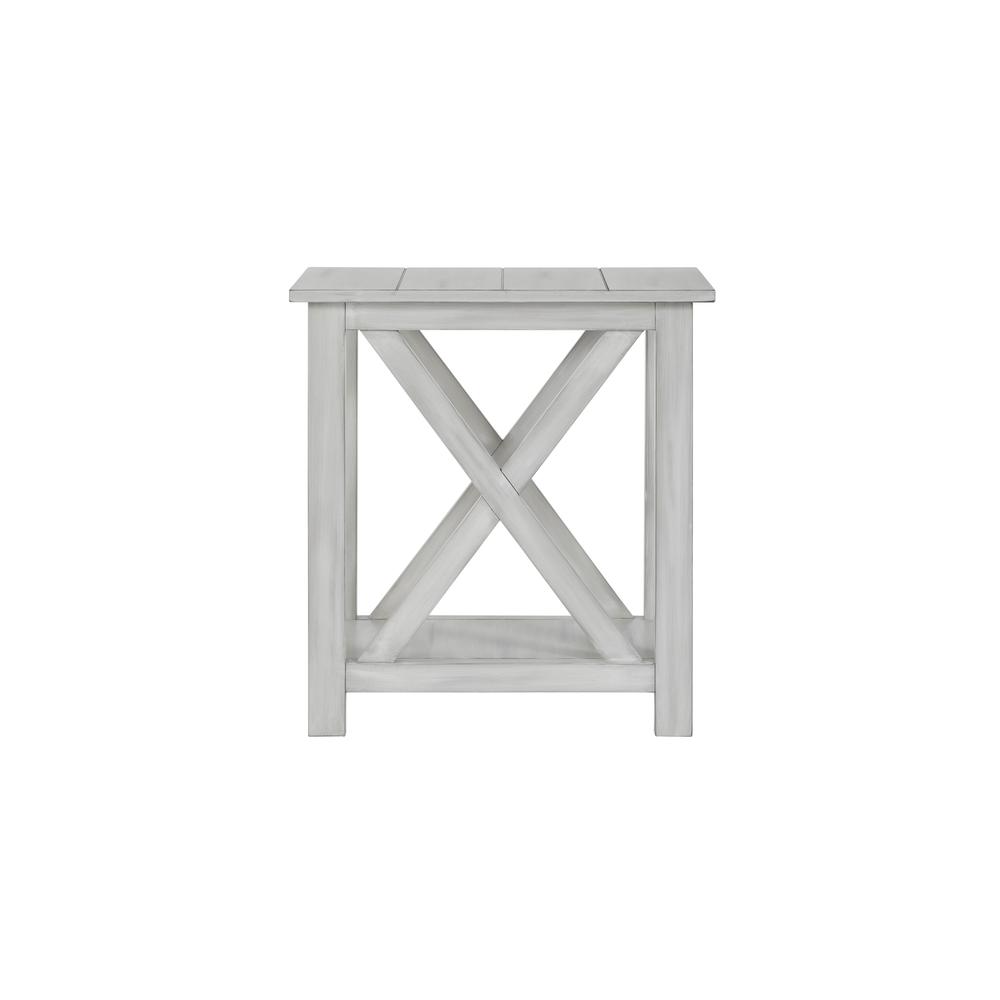 Jamestown End Table - Antique White