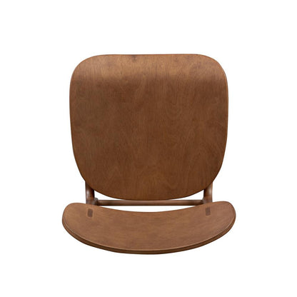 Solvang Wood Bar Stool- Brown Ale Finish