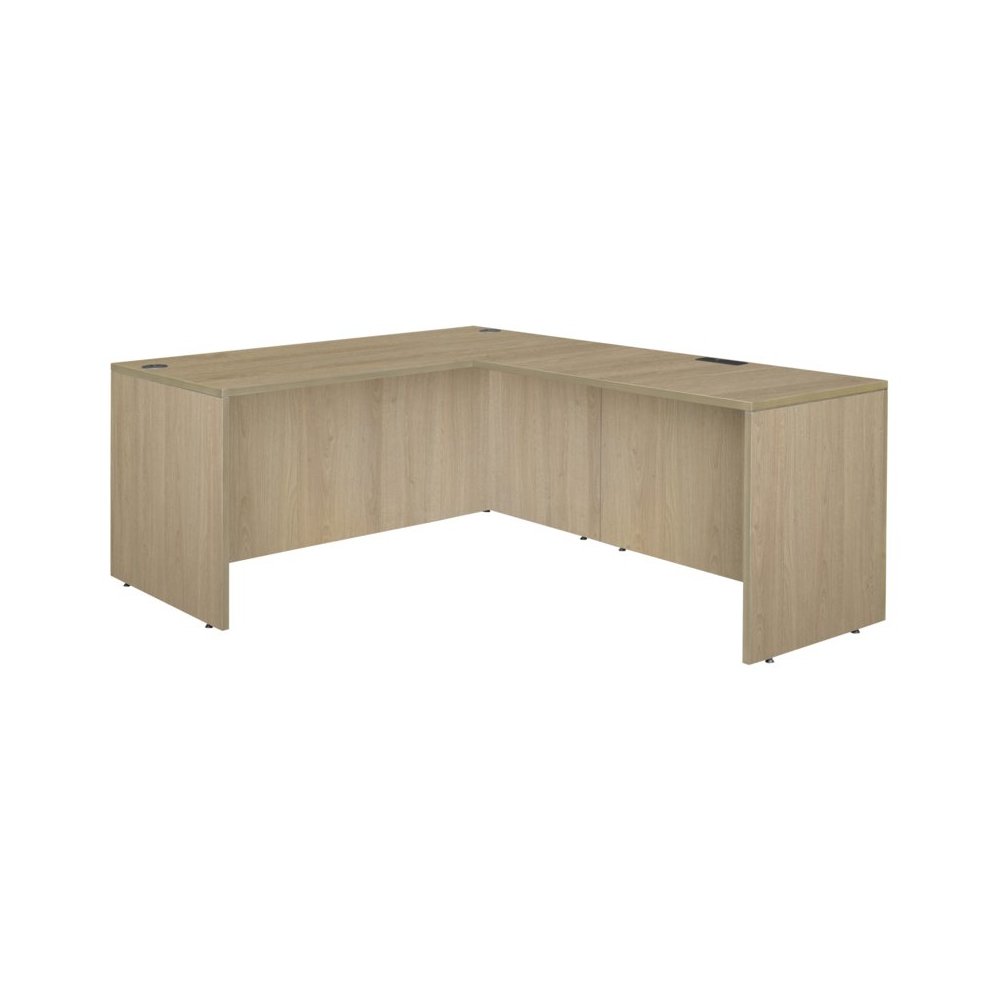 Regency Legacy 66 x 77 in. Executive L Desk Shell- Noble Oak