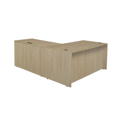 Regency Legacy 66 x 77 in. Executive L Desk Shell- Noble Oak