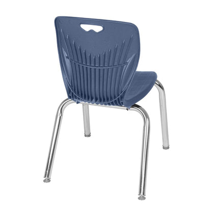 Andy 15" Stack Chair (20 pack)- Navy Blue